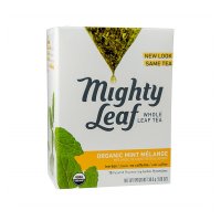 마이티리프 Mighty Leaf Whole Leaf Tea Mint Melange 마이티 립 민트 멜란지 15티백 2팩