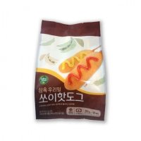 새롬식품 삼육 냉동쏘이우리밀핫도그 45g 8개 360g