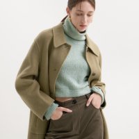 스튜디오다리 SHEARING COLLAR HANDMADE COAT-BEIGE