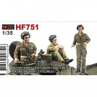 AFV CLUB 35 British Centurion Crew - Korea War-2 Figure - 전차 미포함 - 레진 재질 BFHF751 1