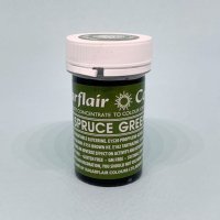 SUGARFLAIR 18 Spruce Green SPECTRAL PASTE CONCENTRATE TO COLOUR 슈가플레어 컬러 슈가 크래프트 설탕 공예