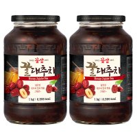 꽃샘식품 꽃샘 꿀 대추차 1kg 2개