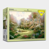 직소퍼즐1000피스 봄의 정원 야광 퍼즐카페 PL1000 PL1081