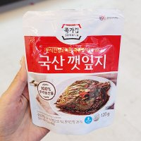 청정원 종가집 국산깻잎지 120g x 2개