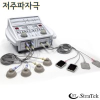 스트라텍 2인용 경피신경 저주파치료기 통증완화 PMT-300