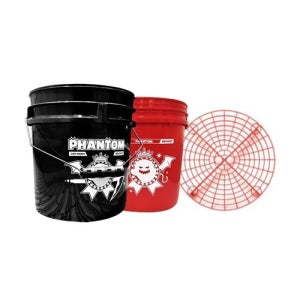 팬텀 펑키 세차버킷 18L 색상 선택  + 그릿가드 색상 랜덤 세차용품