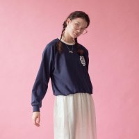 타르트 [당일배송]Tarrt logo sweatshirts - Navy