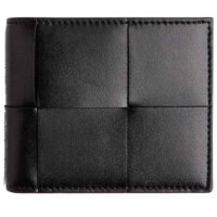 보테가 베네타 반지갑 블랙 649603VBWD28803 Bottega Veneta BiFold Wallet Black