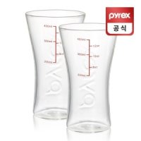 코렐 파이렉스 계량 맥주컵 2P