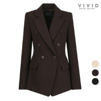 비비드시크릿가너 VIVID 여성 린스 더블 겨울 정장 자켓