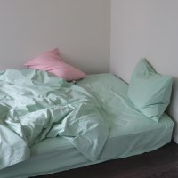 에이지트 AGT Light Mint Cotton Bedding 160x210 Cm