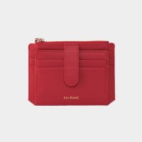 SALRANG Dijon 301S Flap mini Card Wallet Cherry 살랑