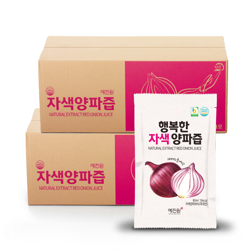 청룡농원 제주산 빨간양파즙 110ml x 75포