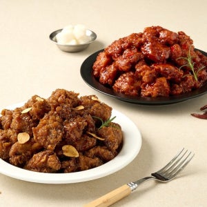 멕시카나 [무배] THE 바삭한 순살 닭강정 3팩 골라담기(양념맛/마늘맛 외)