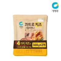 청정원 콰트로 치즈그릴비엔나 300gx2