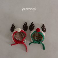 피카부 클쓰 루돌프보넷 도톰 2컬러 유아 아기옷 모자 peekaboo