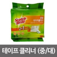 3M 스카치 브라이트 테이프클리너 리필 중 대 2 1