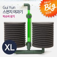 Gui Yun 스펀지여과기 빅슈퍼 쌍기