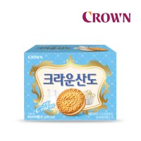 크라운제과 크라운산도 밀크 323g