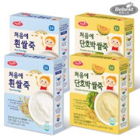 베베스트 베베스트 처음에 흰쌀죽 6포 + 단호박 쌀죽 6포