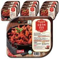 푸드맥스 야식만참 숯불무뼈불닭발 250g 10개