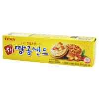 크라운 국희 땅콩샌드 70g 탕비실간식 어르신간식추천