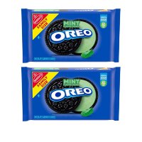 Oreo Mint Cream Chocolate Sandwich Cookies 오레오 민트 맛 크림 초콜릿 샌드위치 쿠키 20oz 566g 2팩