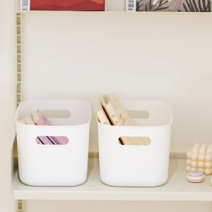 로코스 수납 바스켓 S 4P 펜트리 정리 바구니 공간박스