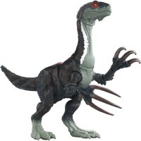 Jurassic World Toys Dominion Sound 슬래신 테리지노사우루스 공룡 액션 피규어 장난감 공격 기능 사