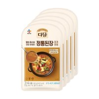 CJ제일제당 다담 정통된장찌개양념 140g x 5개