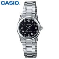 카시오 시계 메탈밴드 여성용 패션시계 CASIO LTP-V001D-1B