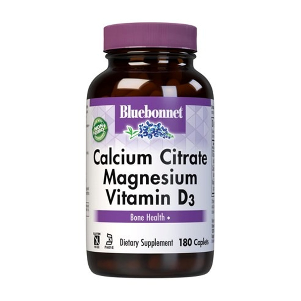 블루보넷 <b>칼슘 시트레이트 마그네슘 비타민 D3</b> 180정