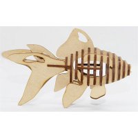 자연과디자인 3D-woodcraft 금붕어 입체퍼즐