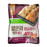 풀무원 얇은피 꽉찬세모 새우만두 480G