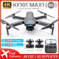 kf101 max gps drone 4k professional hd 카메라 5g wifi fpv dron 3축 gimabal brushless foldable rc quadcop