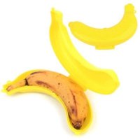 외출용 바나나 위생 보관 케이스 유아 어린이 간식 통 도시락 삶은 달걀 용기