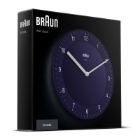 BRAUN 브라운 클래식 아날로그 벽시계 BC06BL