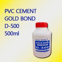 인덕산업 PVC 본드 접착제 CEMENT 500g D-500