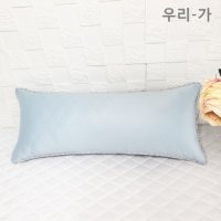 우리가 수제 순면100 샤틴60수 솔리드마운틴삥 푹신한 아동 라텍스 메모리폼 베개커버3070 커버만