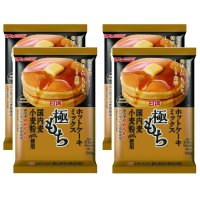 NISSIN Nissin Hot Cake Mix 닛신 핫케이크 믹스 고쿠모찌 최강 윤기 쫀득 베이킹 540g 4팩