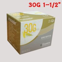 일회용주사침 침/바늘 주사침 성심 대용량바늘 30G 1-1 100ea 2개