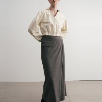 JAIN SONG 제인송 Wool Wrap Skirt JUJK201-10