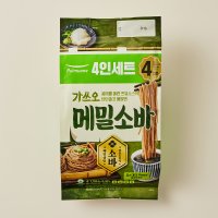 풀무원 가쓰오 메밀소바 4인분 1153 6g