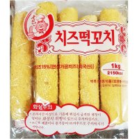 대용량 pc방 치즈떡꼬치 냉동음식 피씨방 떡꼬치 1kg