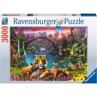 Ravensburger 퍼즐 16719 파라다이스 라군에있는 호랑이 3000 조각