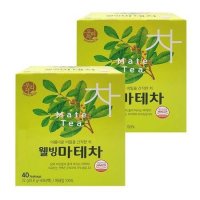 송원 웰빙마테차 40T x 2개