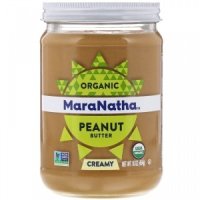 MaraNatha Organic Peanut Butter Creamy 땅콩 버터 크리미 16oz 454g