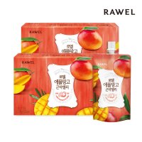 RAWEL 로엘 곤약젤리 애플망고 2박스 130g x 20팩