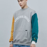 모티브스트릿 COLOR BLOCK SWEAT SHIRT