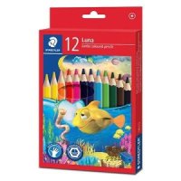 스테들러 루나 점보 색연필 12색 놀이색연필 그림놀이 139C12
